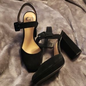 Gianni Bini Suede Block Heel